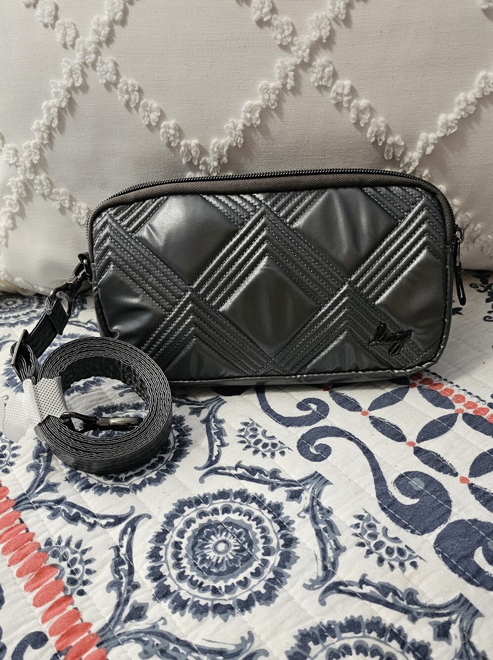 lug Coupe Xl In Metallic Storm